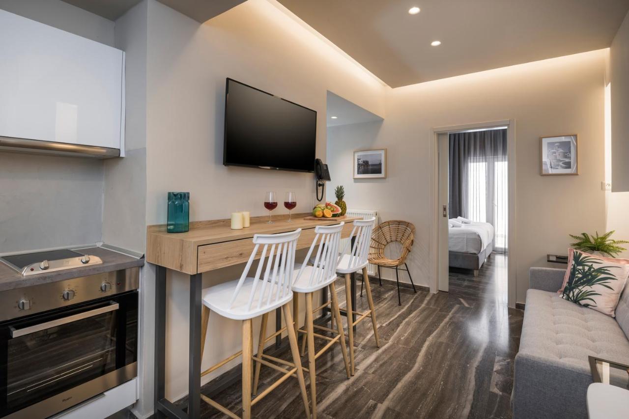 Sun Ray Luxury Apartments Agia Marina 외부 사진